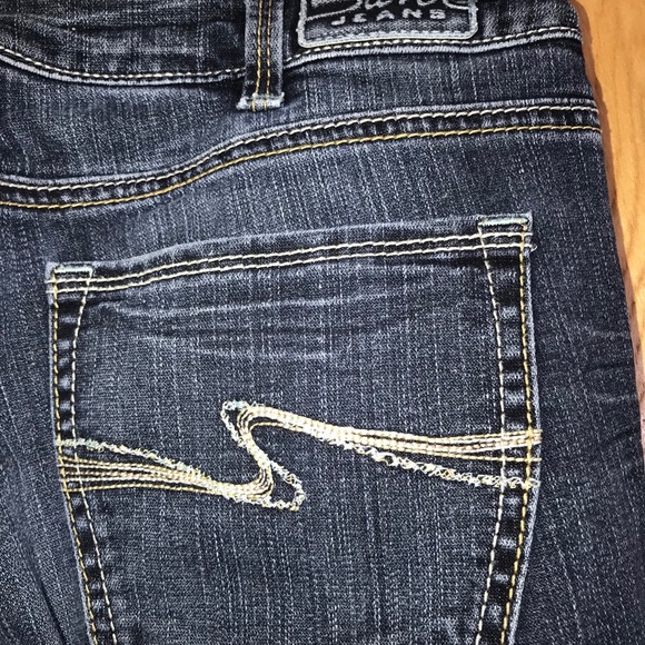 Silver AIKO Jeans - Picture 7 of 9